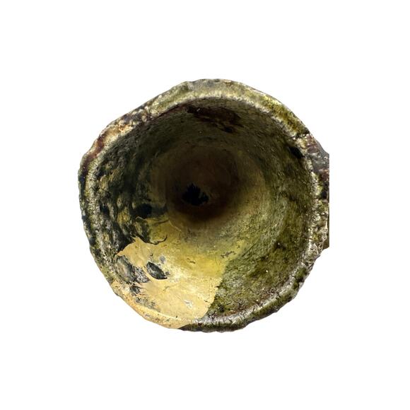 Unique & Rare Antique Early 1900's Russian Crucibles Display Art Vases-Set of 2 - Picture 9 of 9